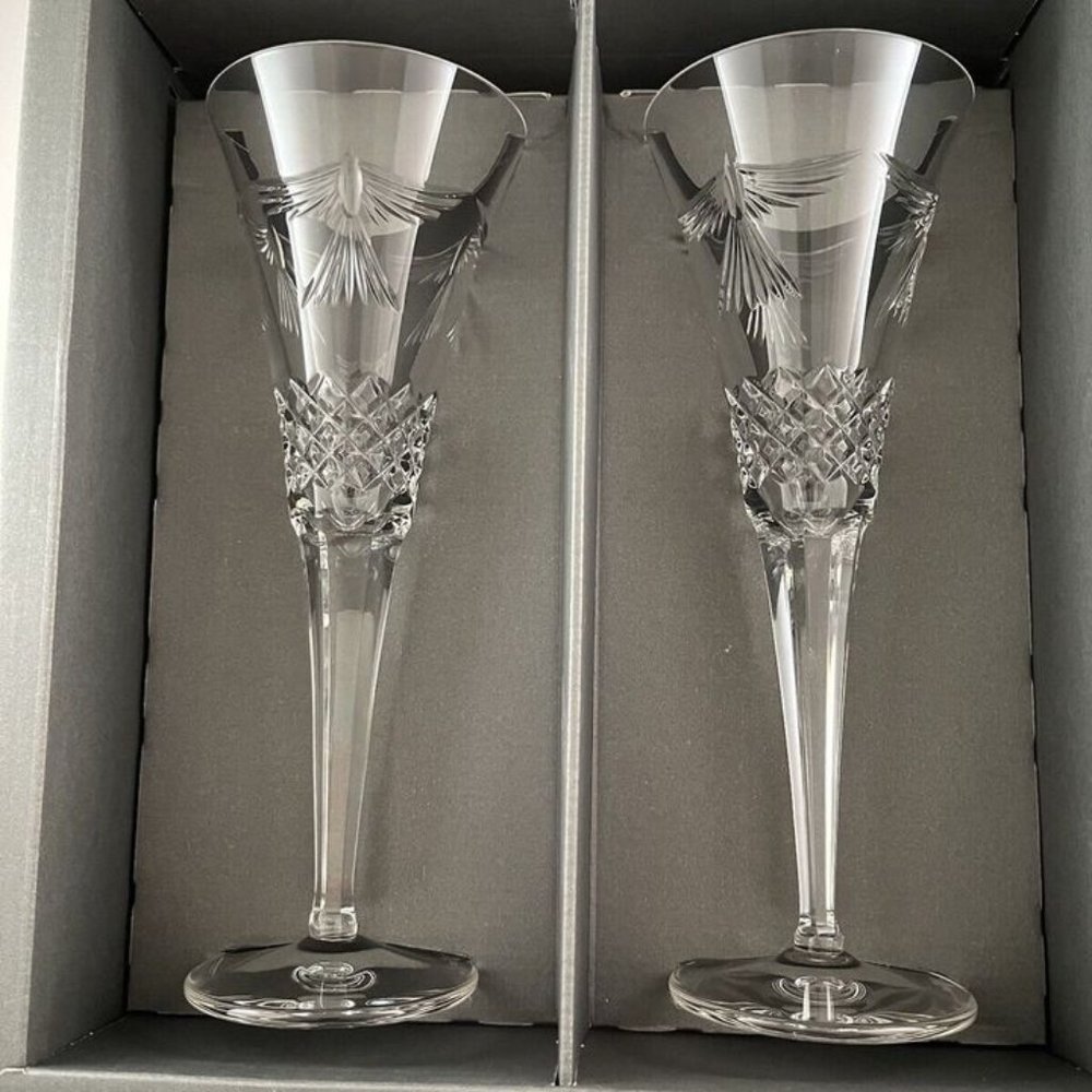 Waterford Millennium Peace Flutes, NOS